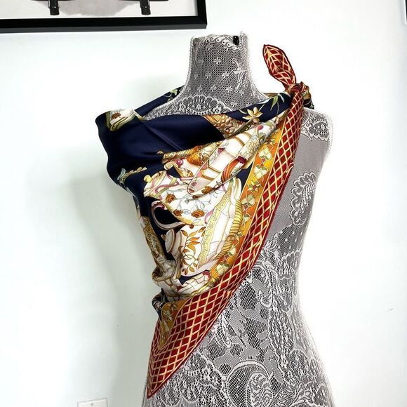 Gucci silk scarf - preowned - Picture 2 of 11